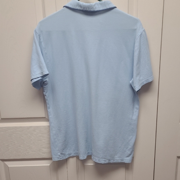 Original Penguin Pale Blue Chest Pocket With Penguin Logo Polo M - Picture 6 of 9